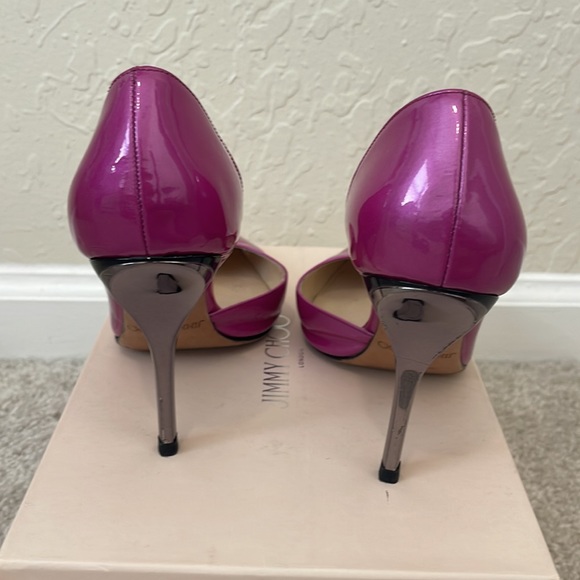 Jimmy Choo London Leather Aegean 38.5 - Picture 4 of 8